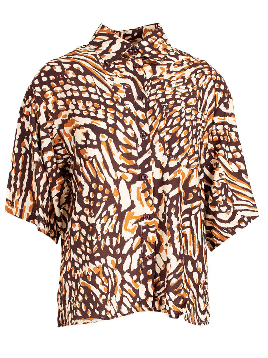 Blouse Joya Bruin