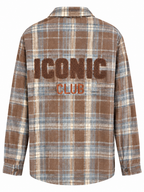 Ruit Blouse Iconic Bruin