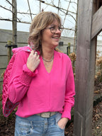 Blouse Gaby Fuchsia