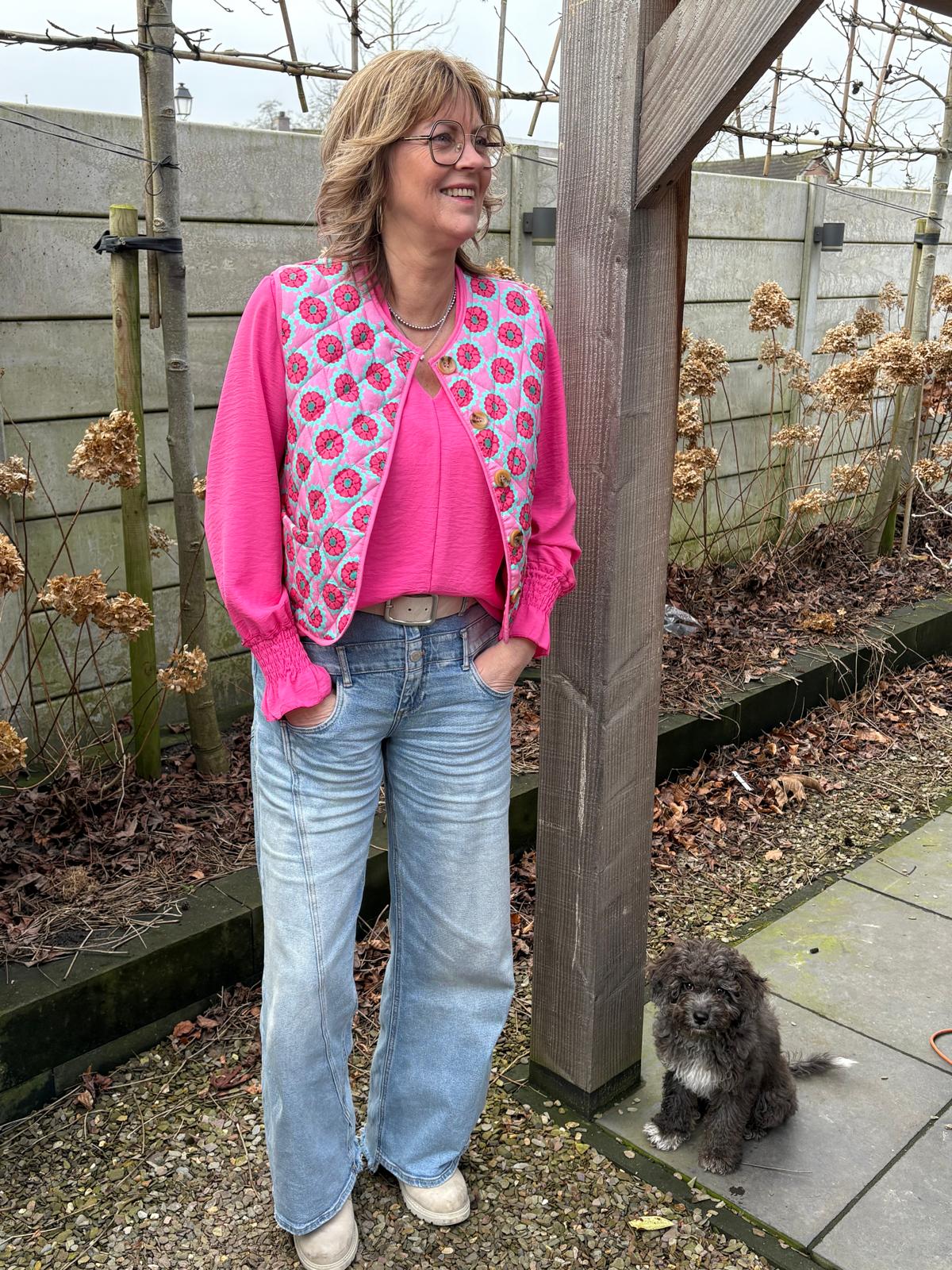 Blouse Gaby Fuchsia