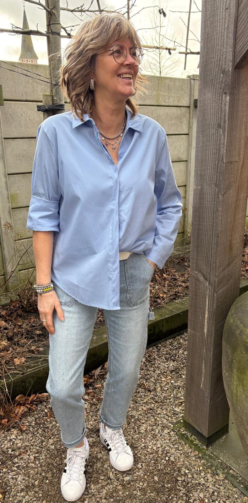 Ambika Blouse Lotte Blauw