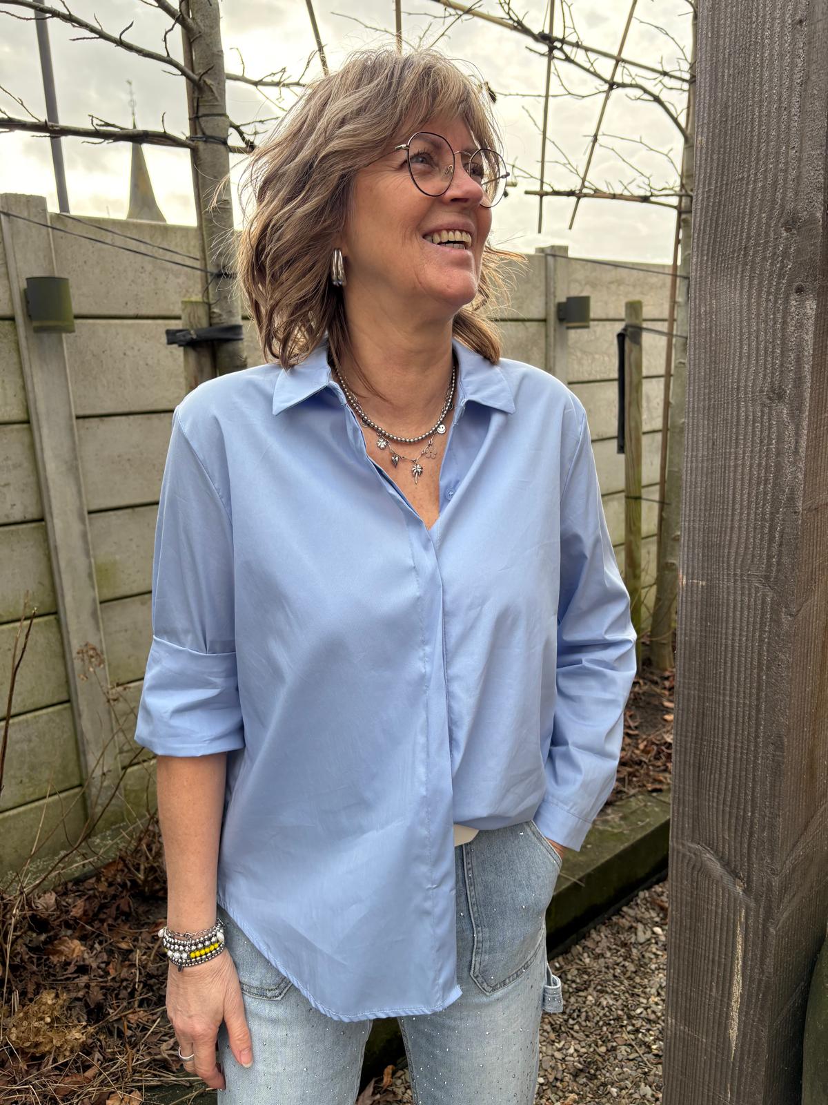 Ambika Blouse Lotte Blauw