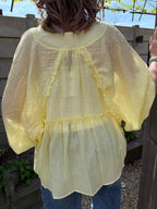 Blouse Annet Geel