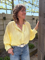 Blouse Annet Geel