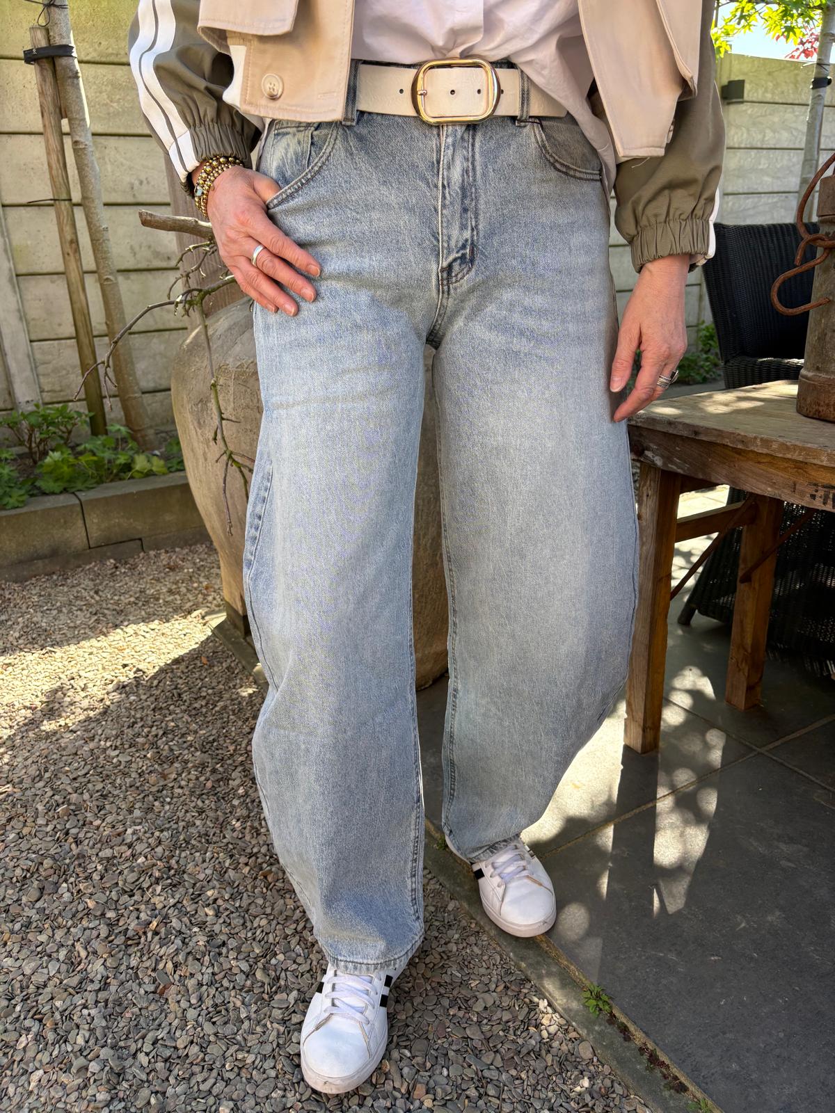 Balloon Jeans Blauw Kelly