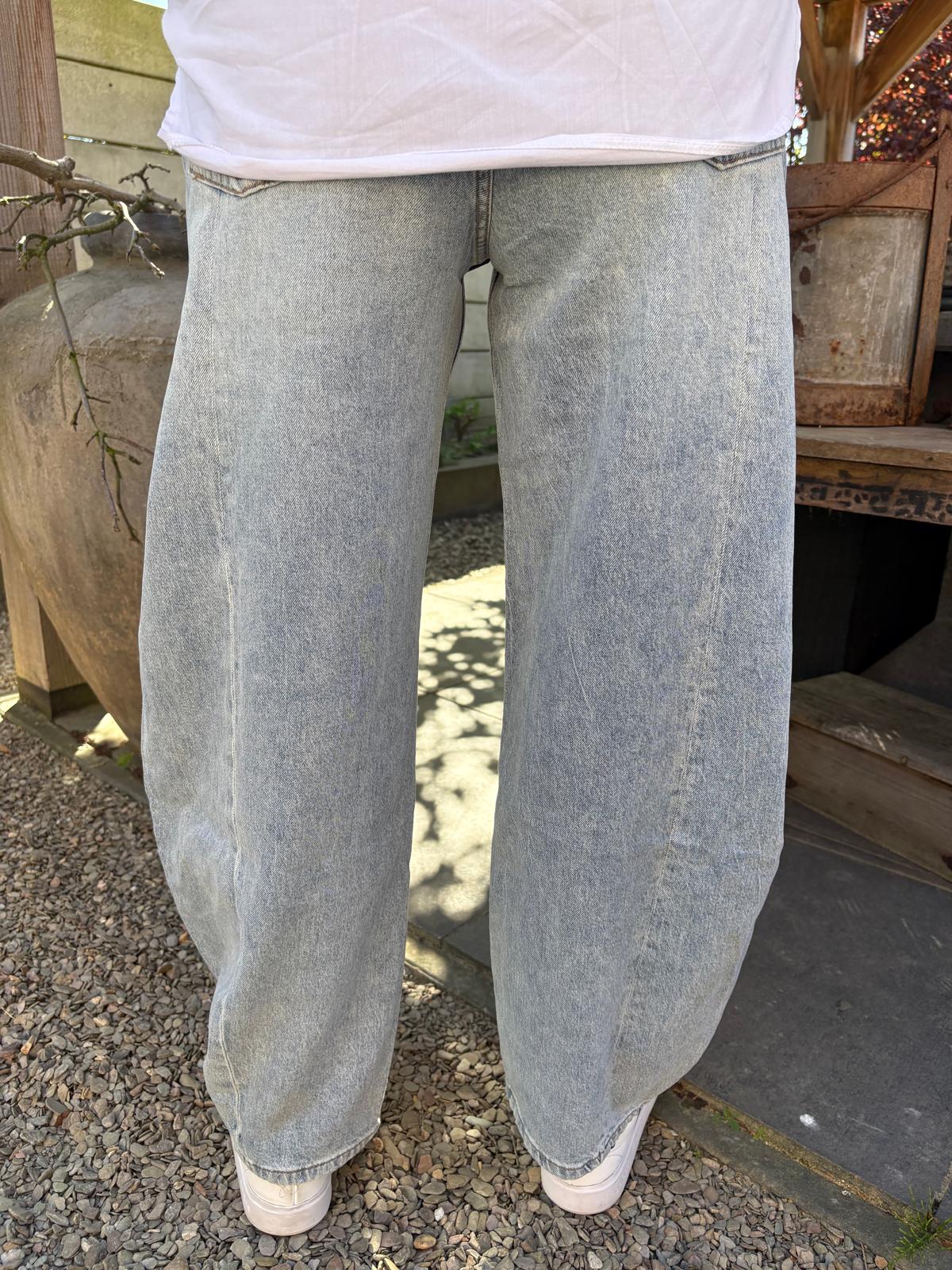 Balloon Jeans Blauw Kelly