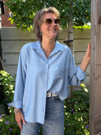 Blouse Juna Blauw