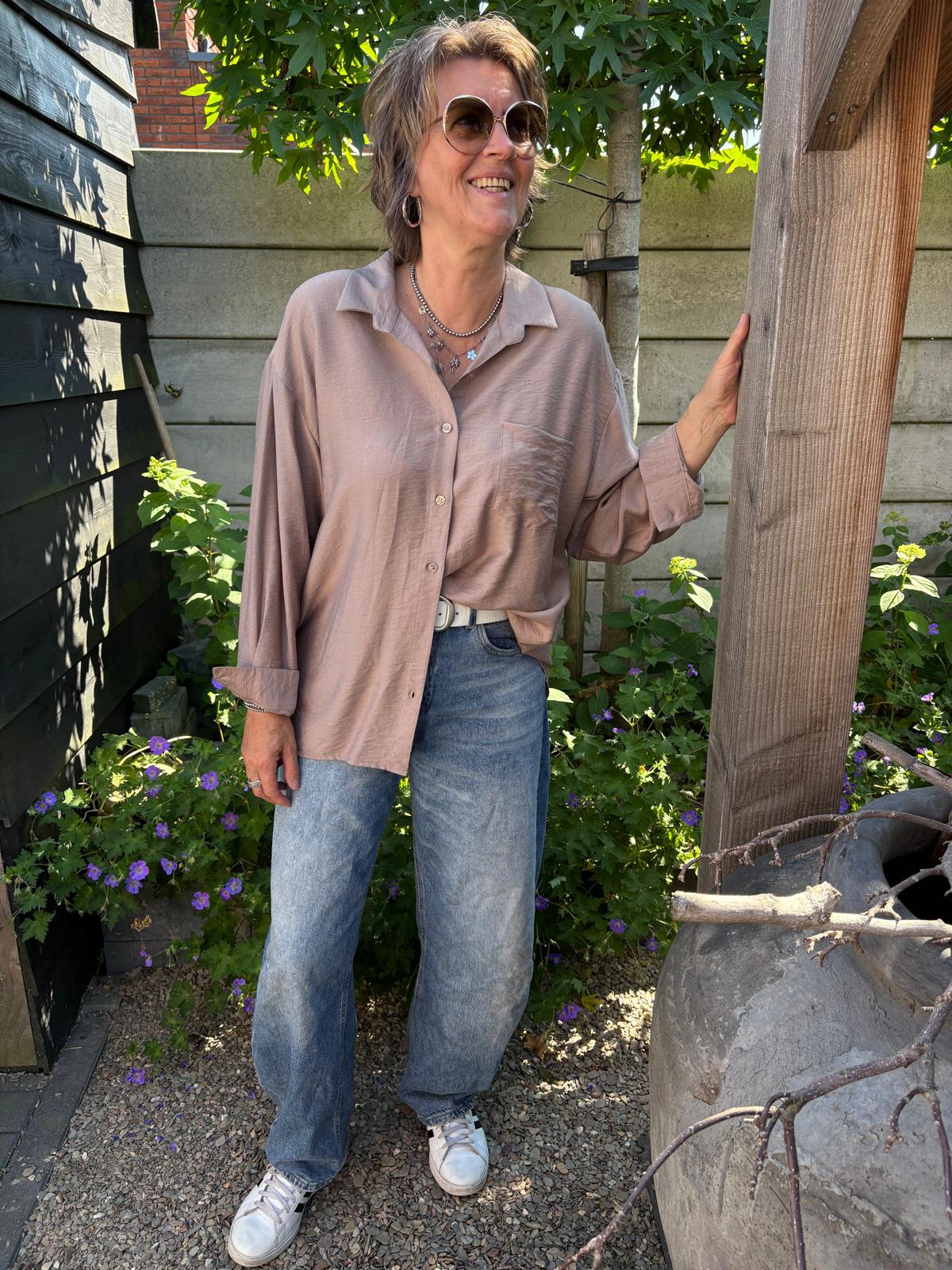 Blouse Juna Taupe