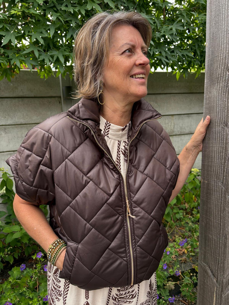 Bodywarmer Bruin