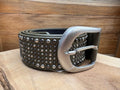 Riem Groen Studs/Zilver
