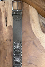 Riem Groen Studs/Zilver