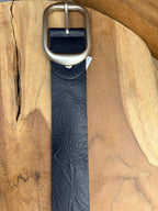 Riem Donkerblauw Zilver
