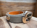 Riem Suede Groen/Goud