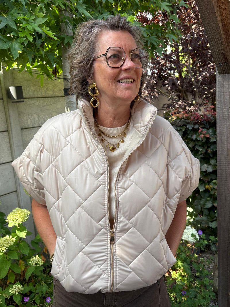 Bodywarmer Creme