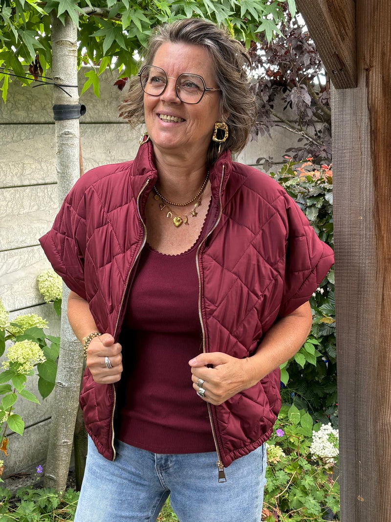 Bodywarmer Bordeaux