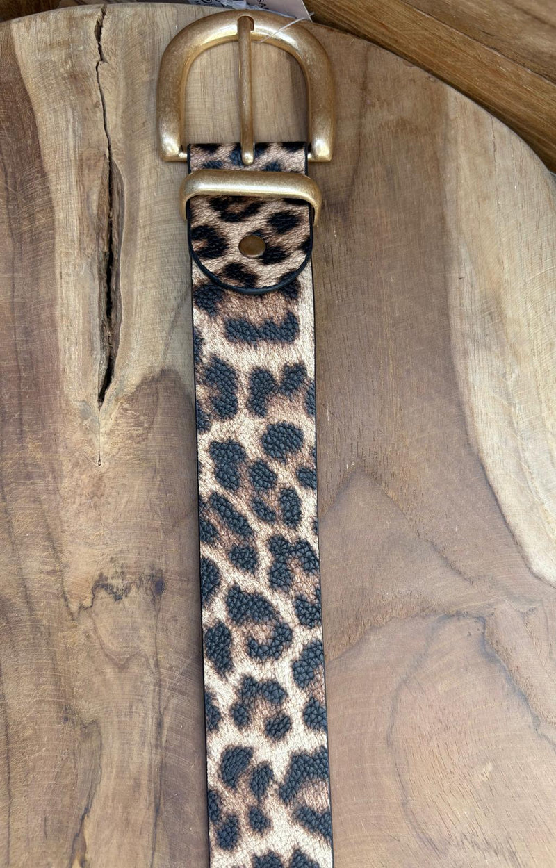 Riem Panter Bruin/Goud