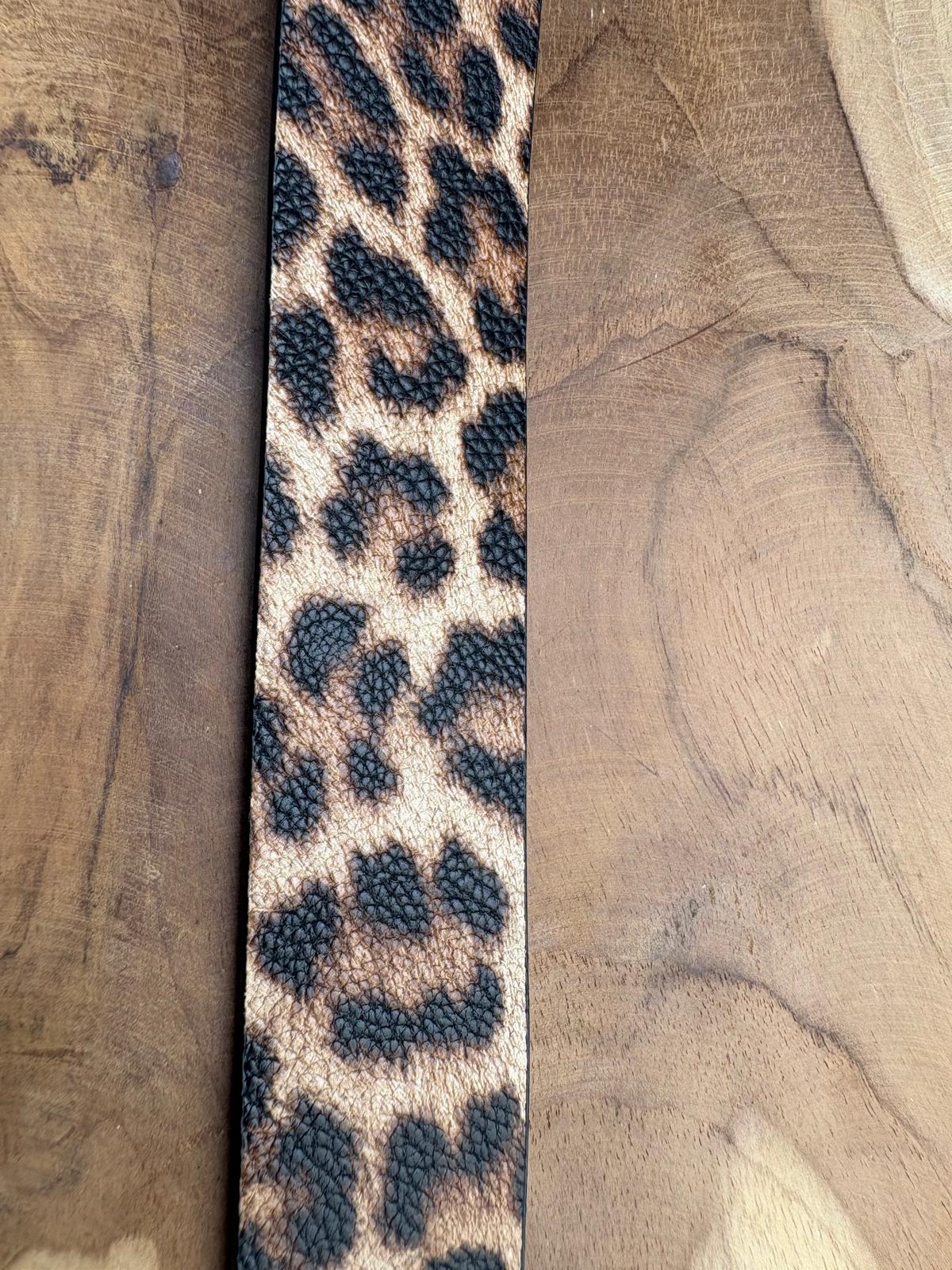 Riem Panter Bruin/Goud
