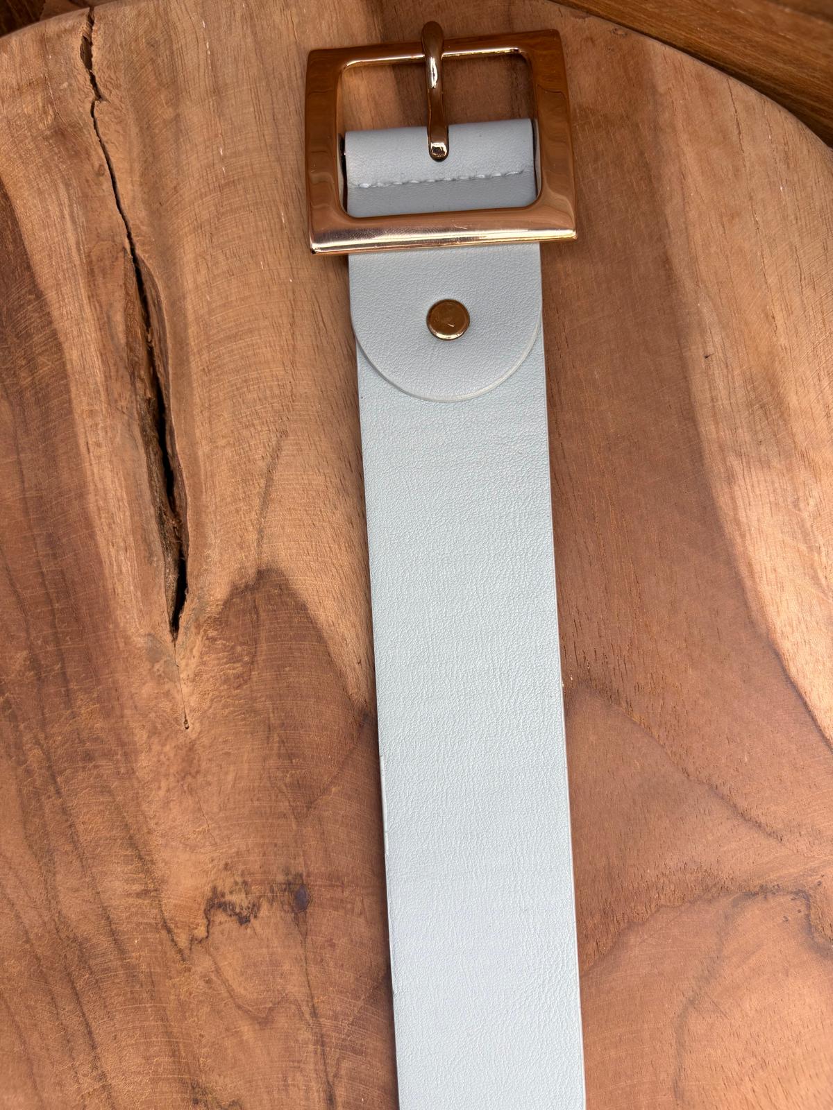 Riem Licht Blauw/Goud