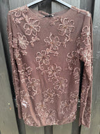 Top Bloem/Glitter