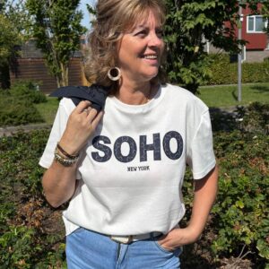 Ambika Soho t-shirt Donker blauw