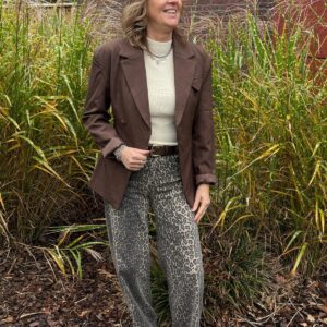 Blazer Daisy Donker bruin